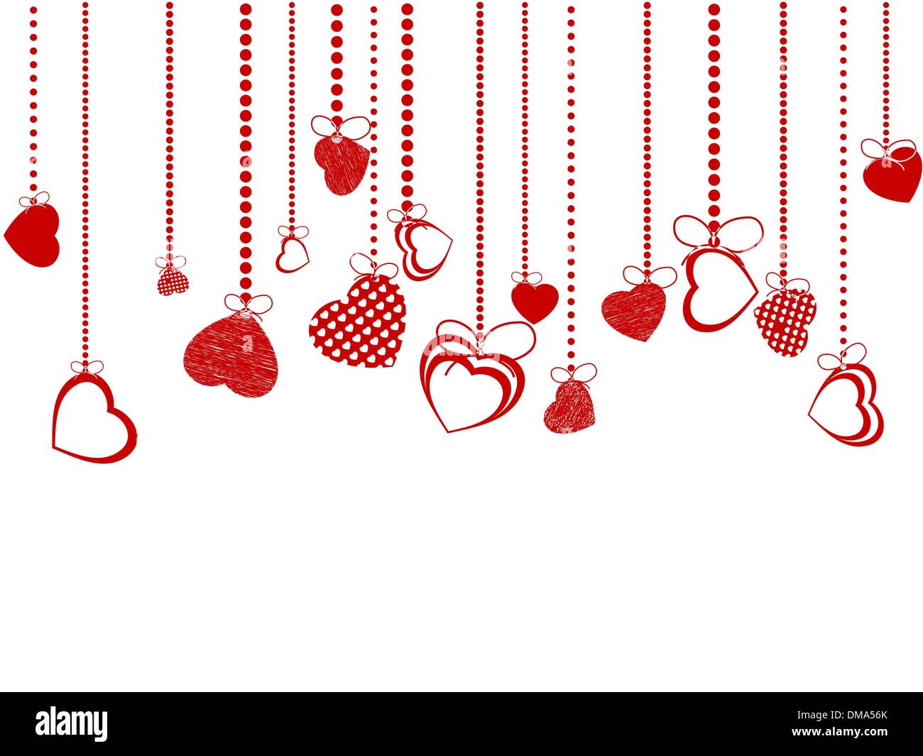 Valentines Day Background. EPS 8 Stock Vector