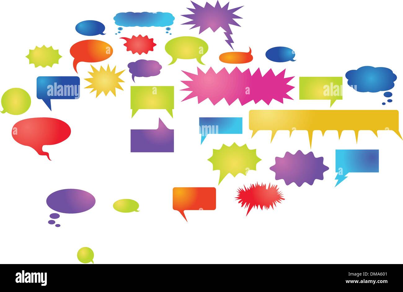 Speech Bubbles Stock Vector