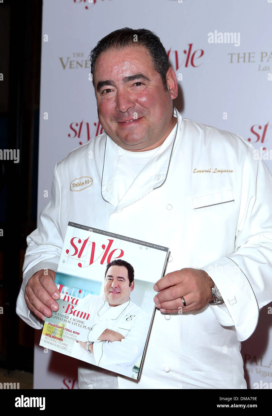 Emeril Lagasse Sands Style Magazine launch party held at Table 10