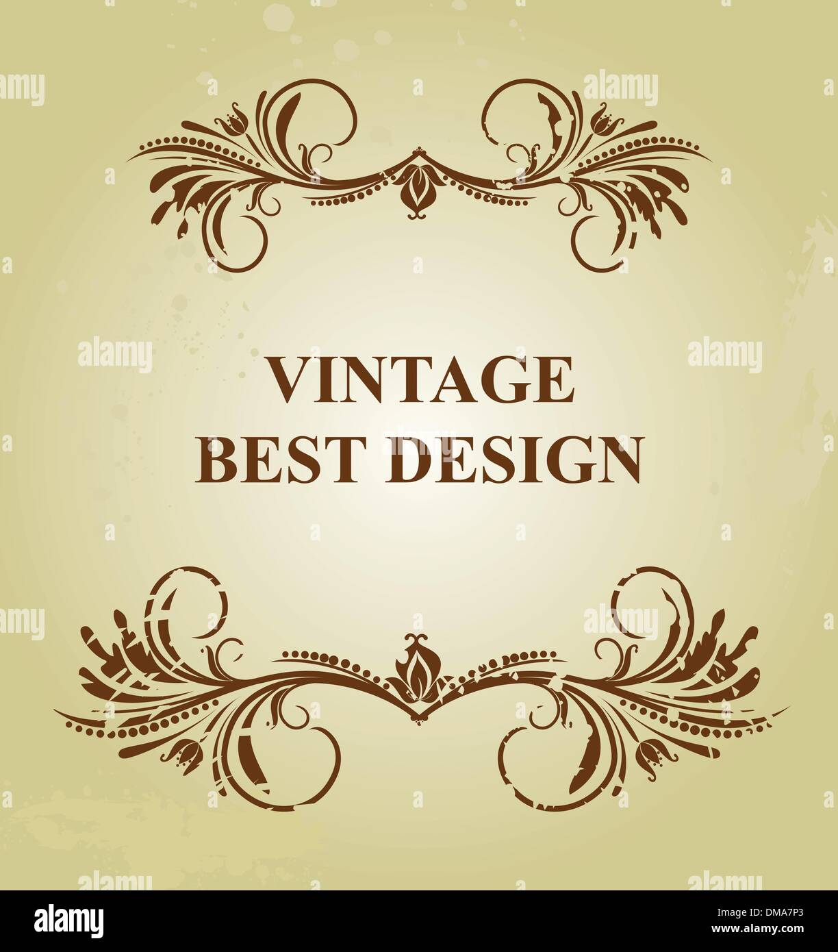 Vintage background card Stock Vector Image & Art - Alamy