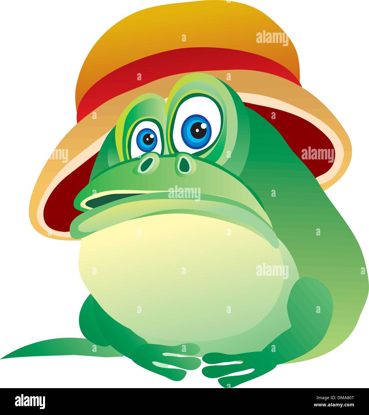Toad in a hat Stock Vector Image \u0026 Art 