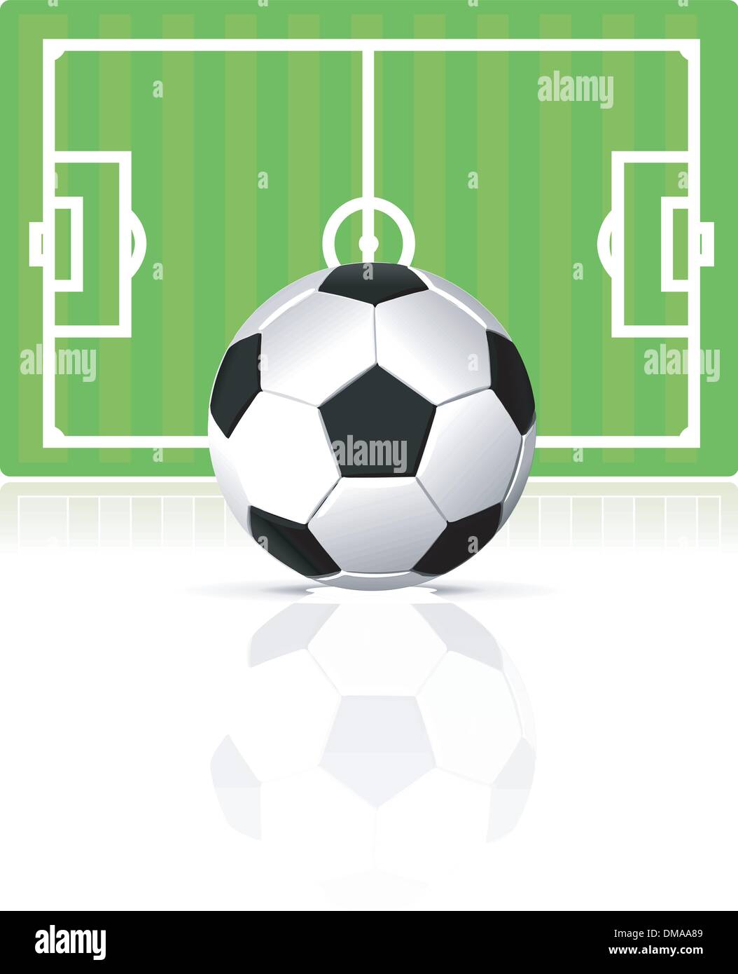 vector soccer ball Stock Vector