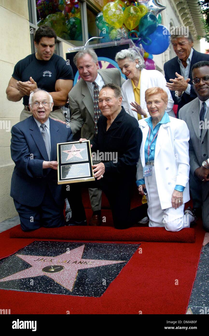 Jack lalanne hollywood walk of fame hi-res stock photography and images ...
