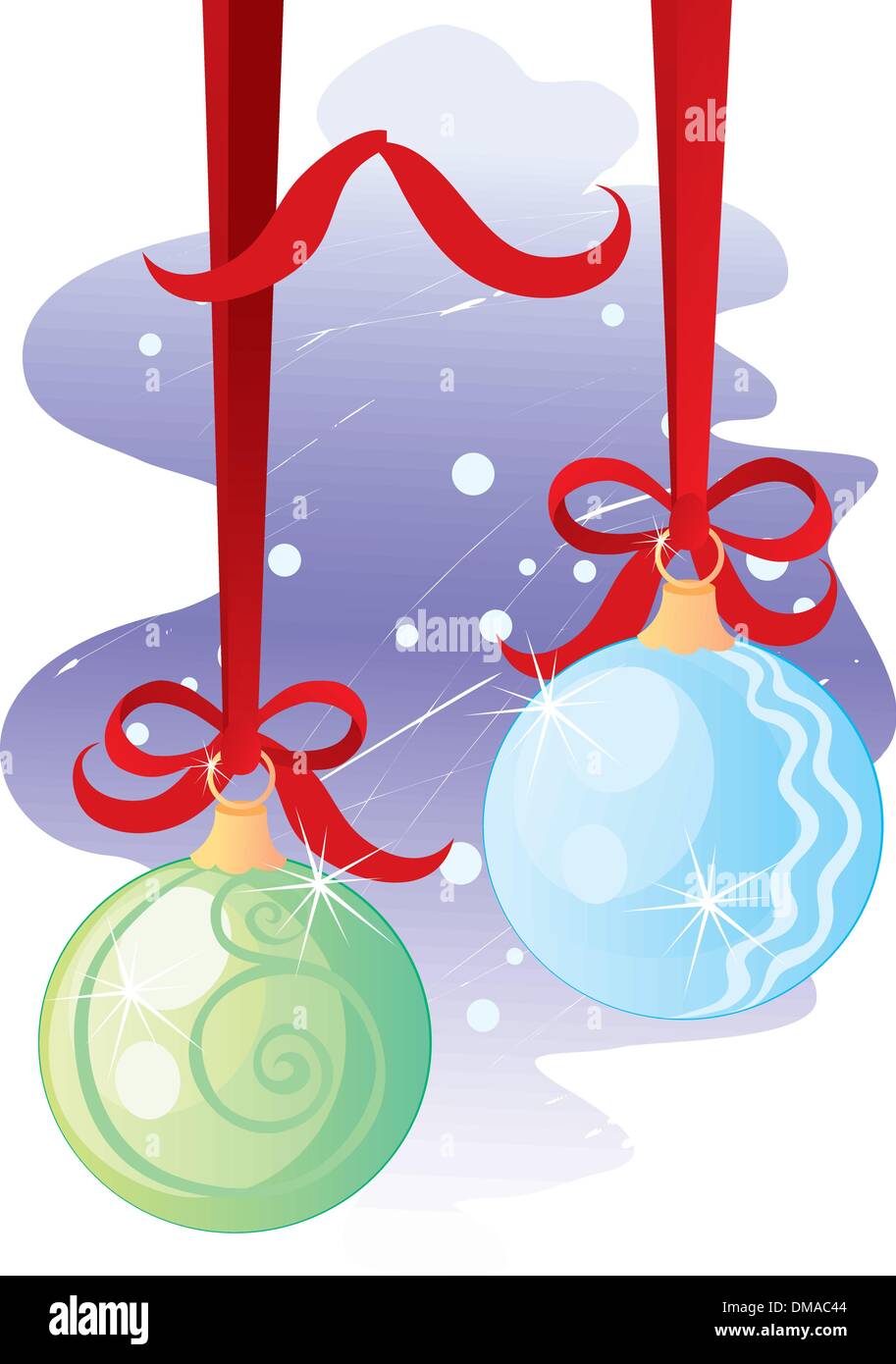 Ornaments for a christmas tree Stock Vector Images - Alamy