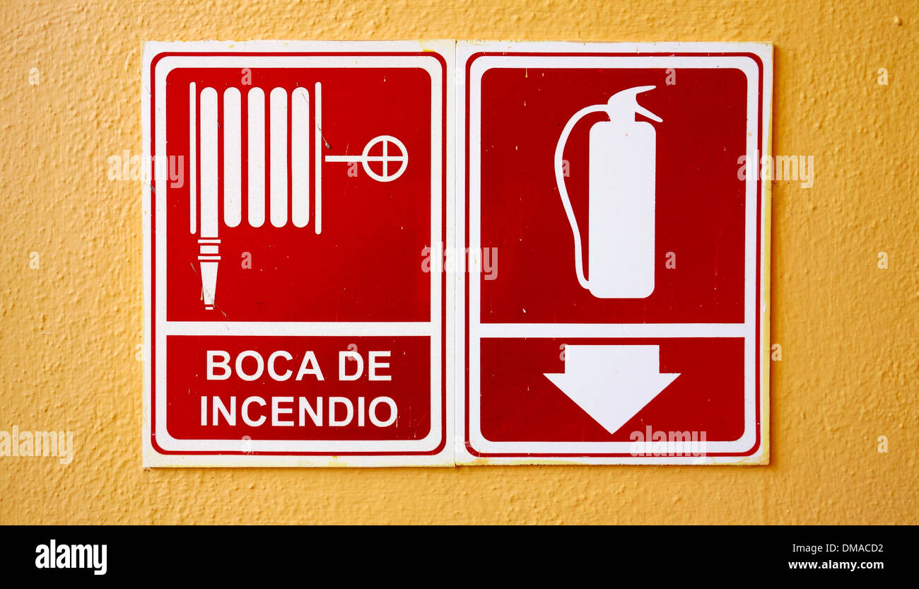 Definition Of Fire Extinguisher In Spanish at Ilene Haase blog