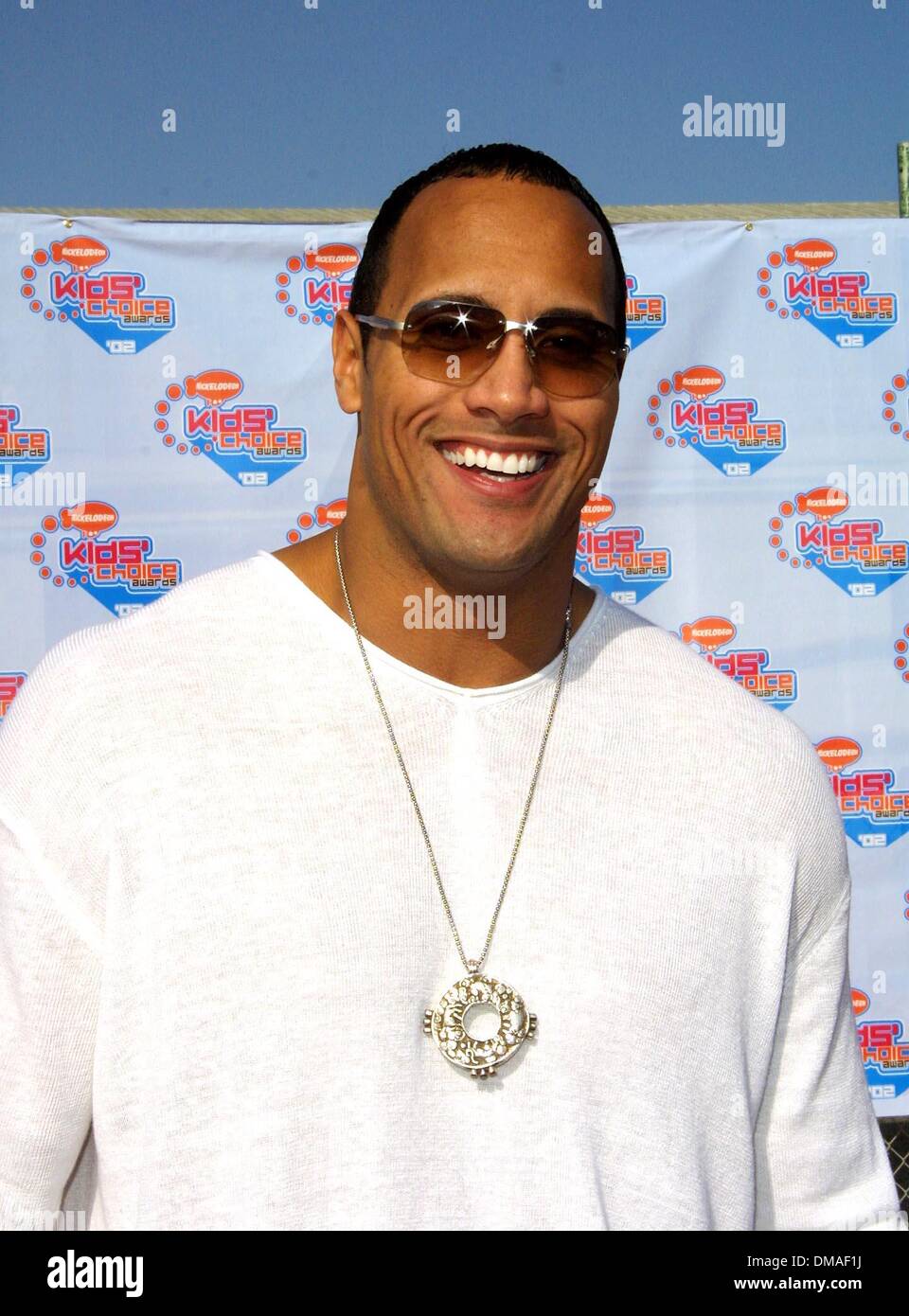 Apr. 21, 2002 Santa Monica, CALIFORNIA, USA DWAYNE JOHNSON AKA THE