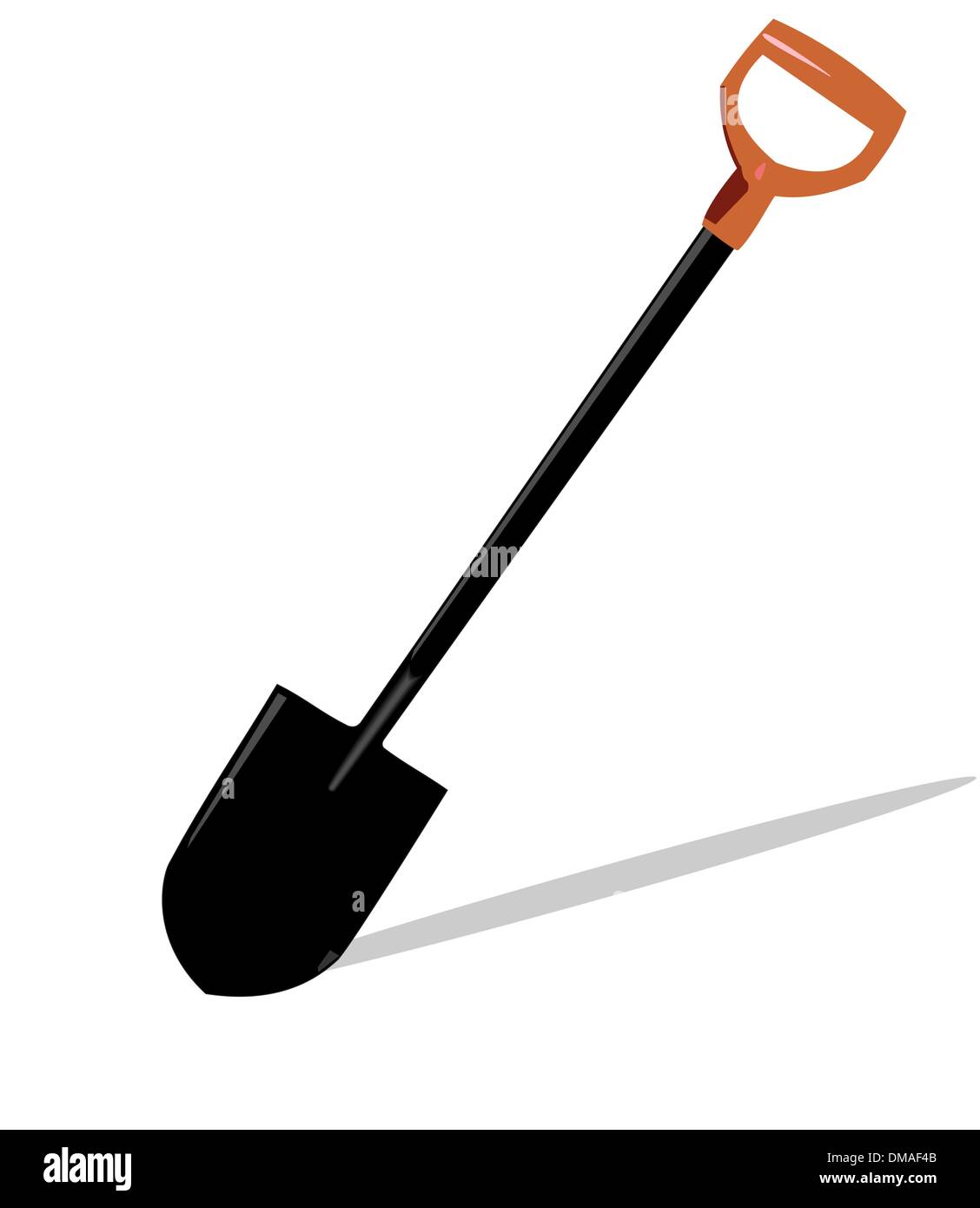 Realistic shove Stock Vector