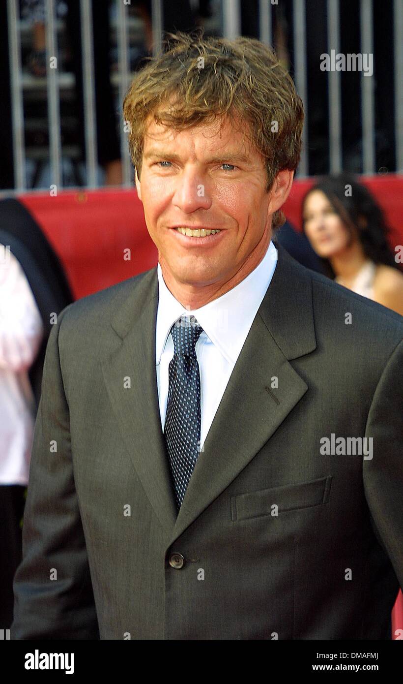 July 11, 2002 - Hollywood, CALIFORNIA, USA - DENNIS QUAID..10TH ANNUAL
