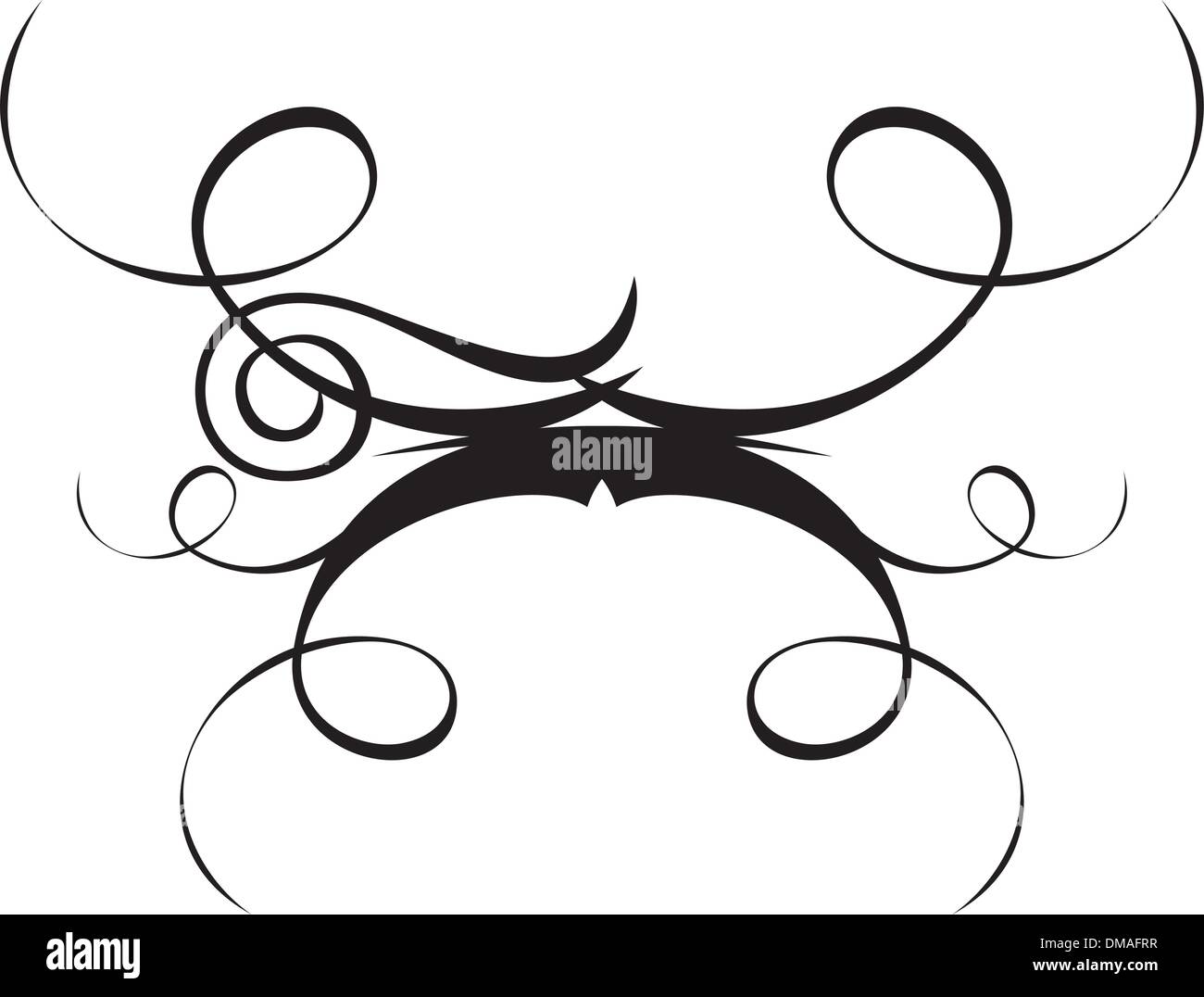 Caligraphic ornaments hires stock photography and images Alamy