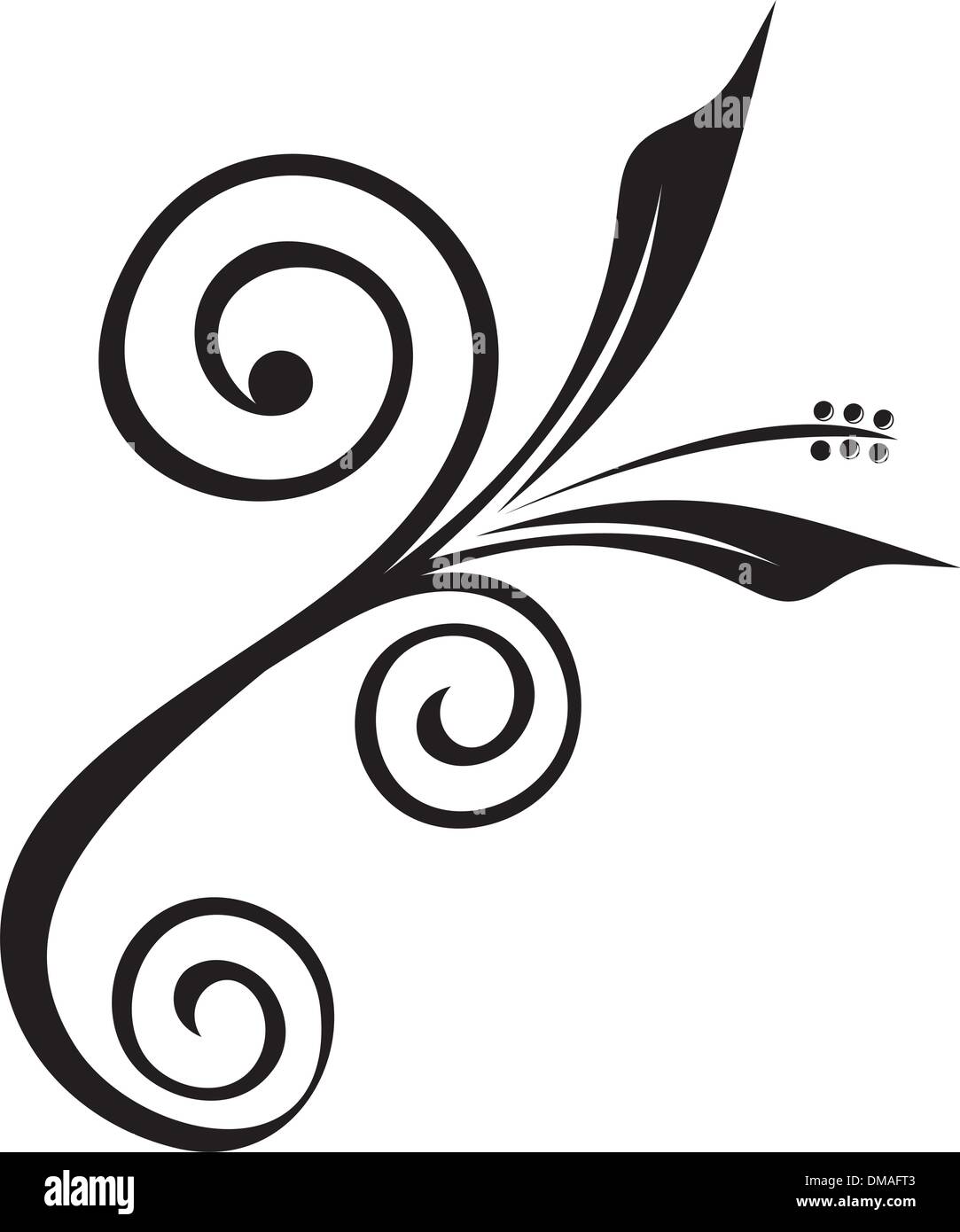 Caligraphic ornaments hires stock photography and images Alamy