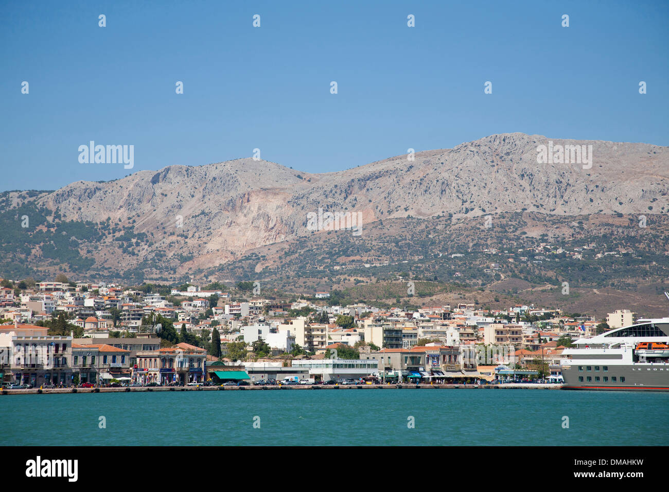 chios city, island of chios, north east aegean sea, greece, europe Stock Photo