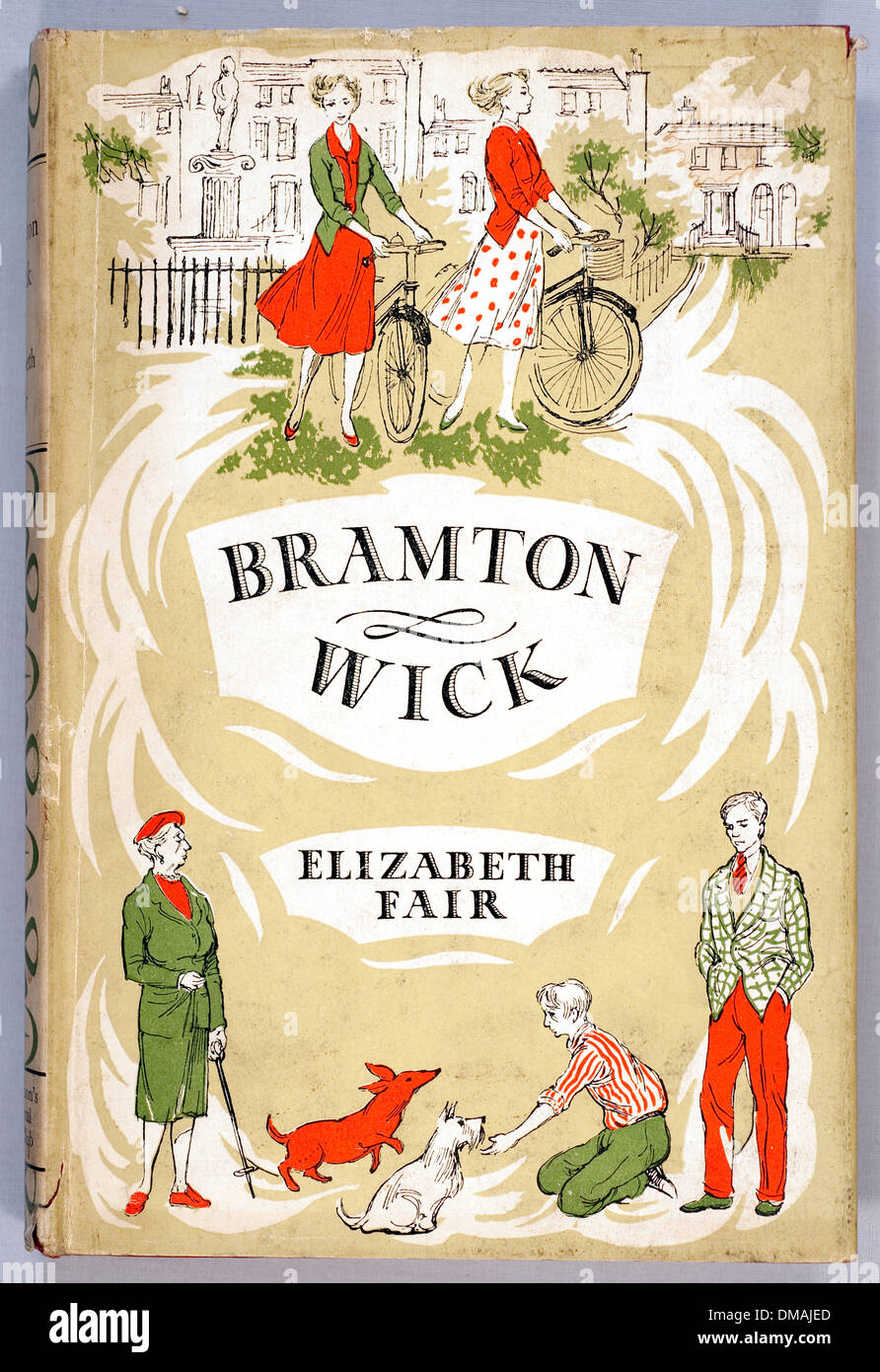 1920s Fashion Book Brampton Wick Elizabeth Fair Historical Archival Document Stock Photo