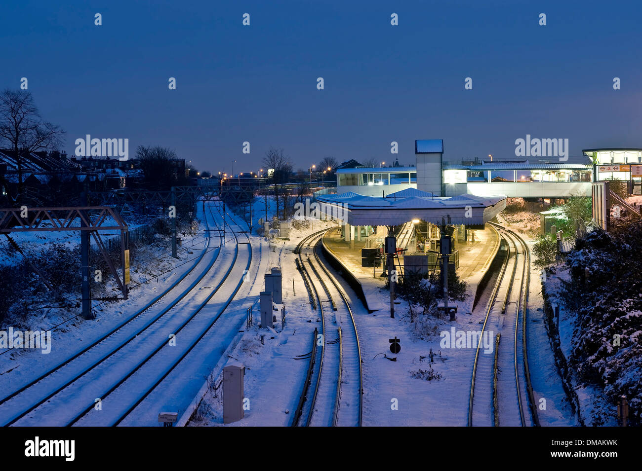 Willesden Junction, North West London, England Stock Photo