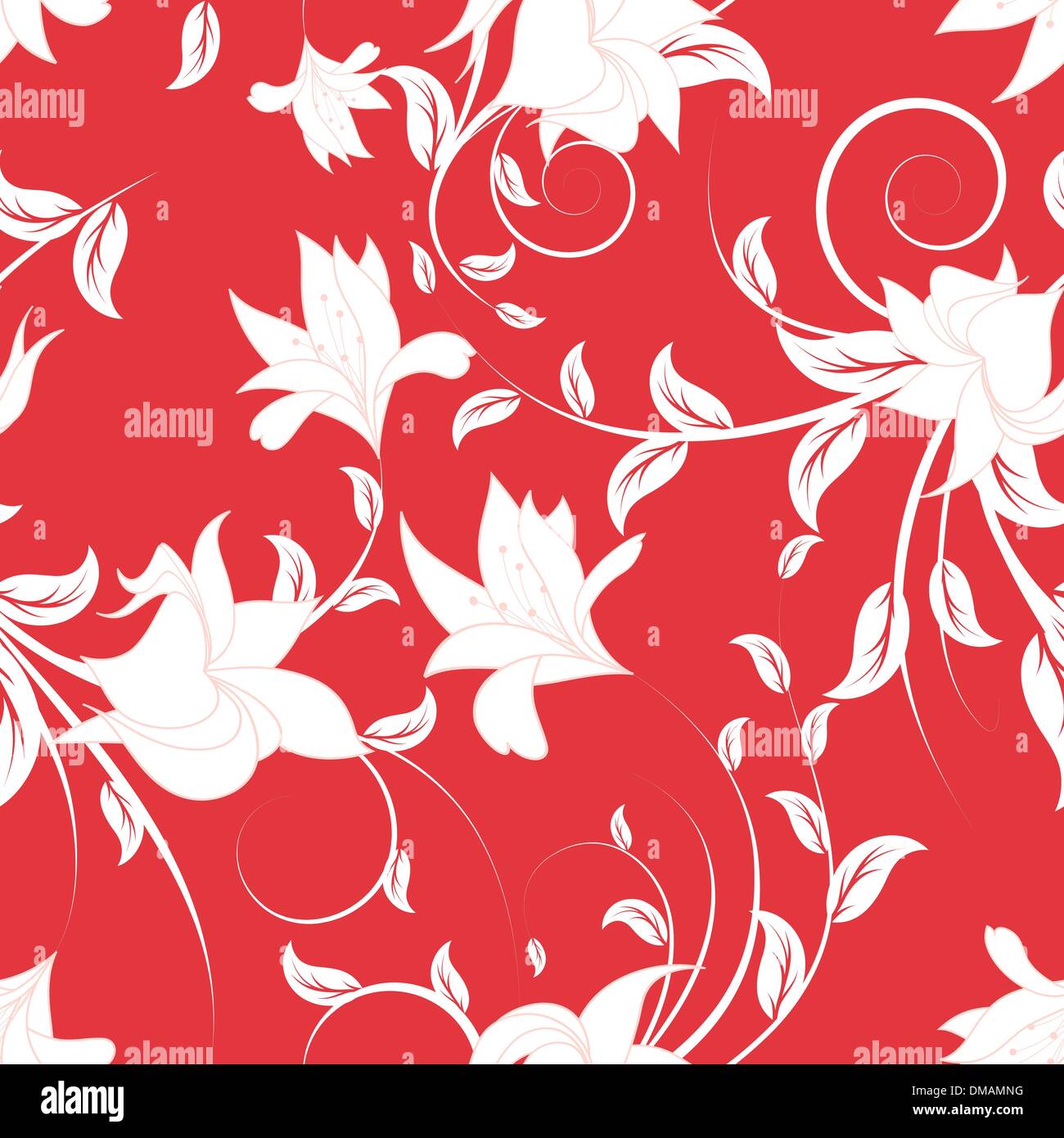 seamless floral pattern Stock Vector Image & Art - Alamy