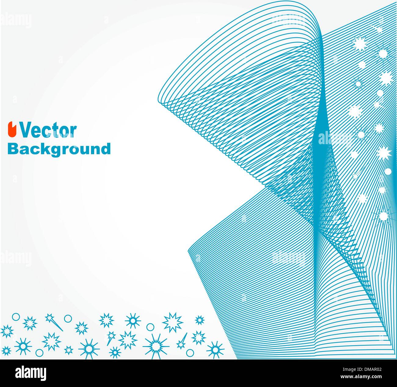 Abstract background with blue wave Stock Vector Image & Art - Alamy