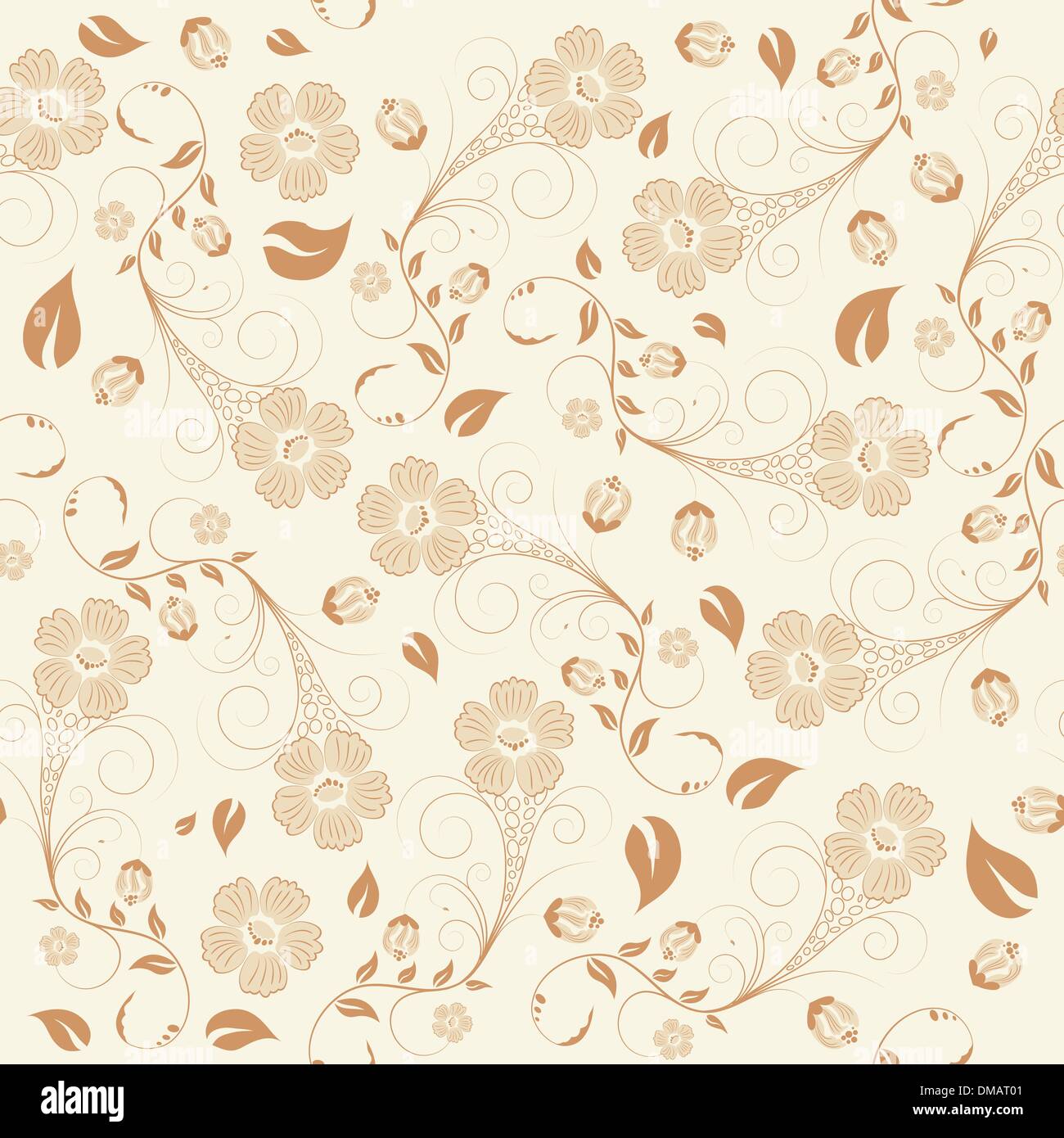 seamless floral background Stock Vector Image & Art - Alamy