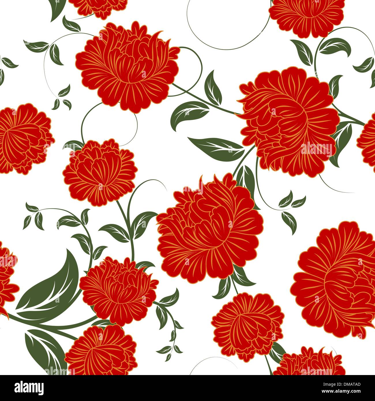 seamless floral background Stock Vector Image & Art - Alamy
