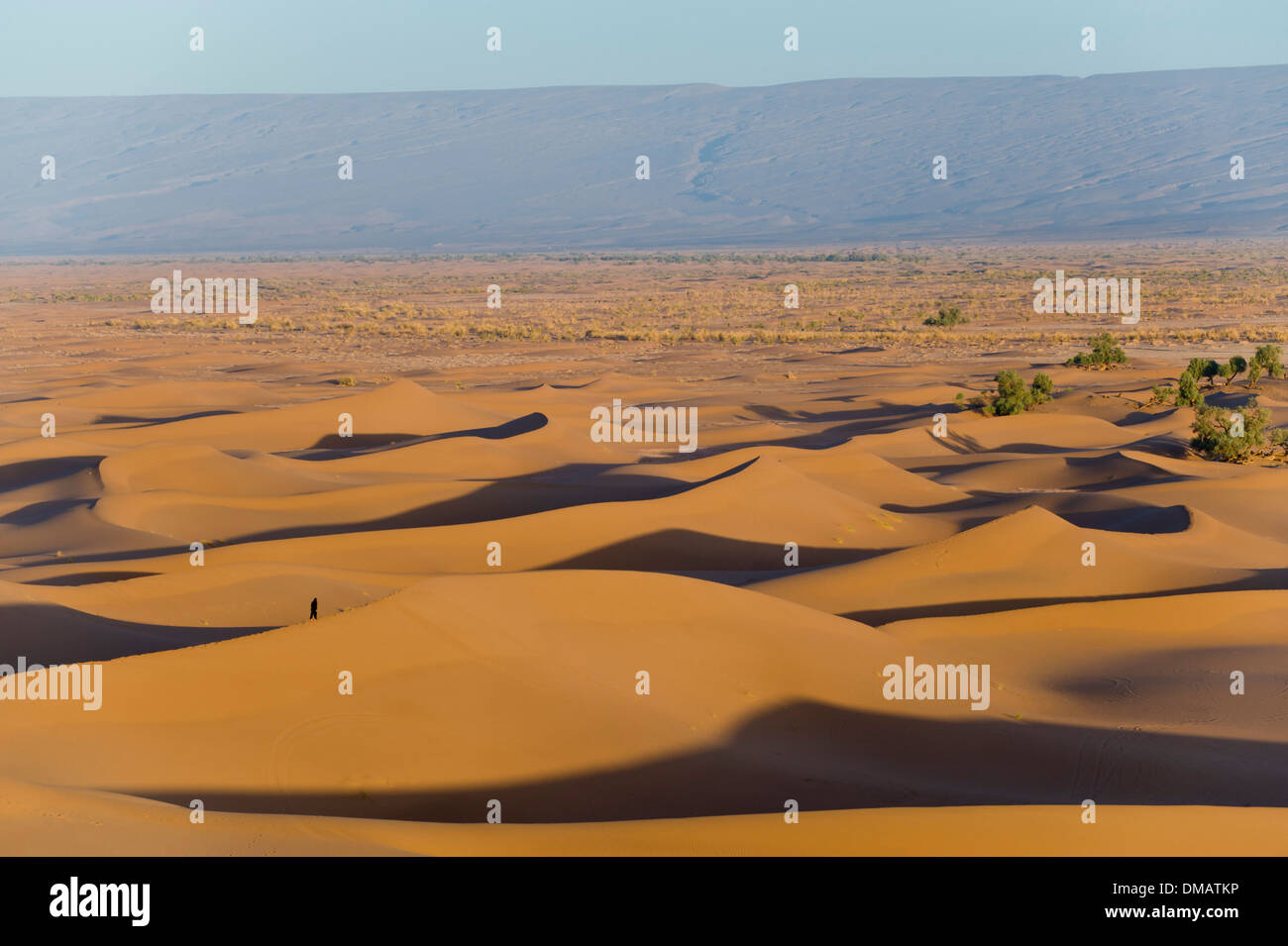 Erg Chigaga, Sahara Desert, Morocco, Africa Stock Photo