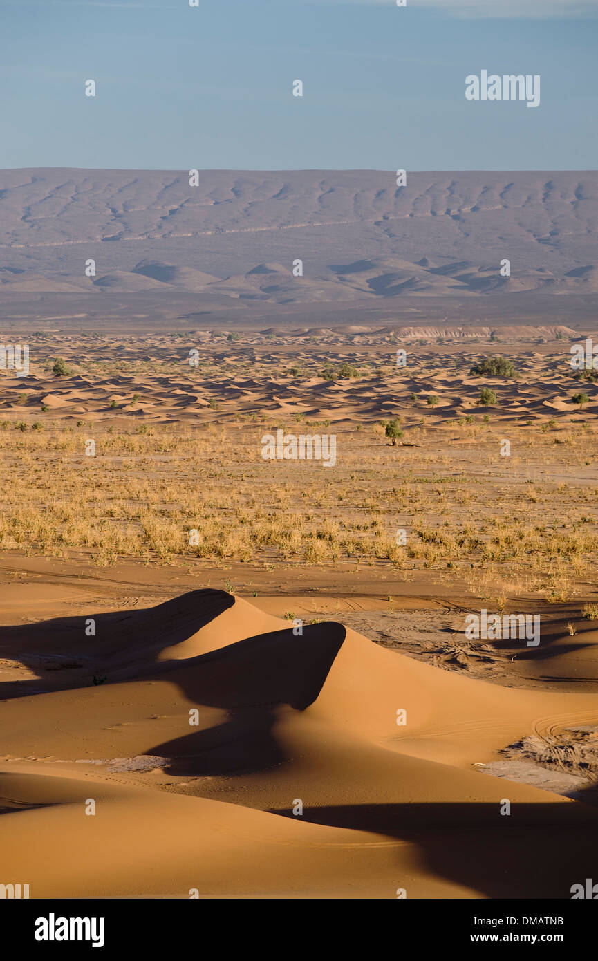 Erg Chigaga, Sahara Desert, Morocco, Africa Stock Photo