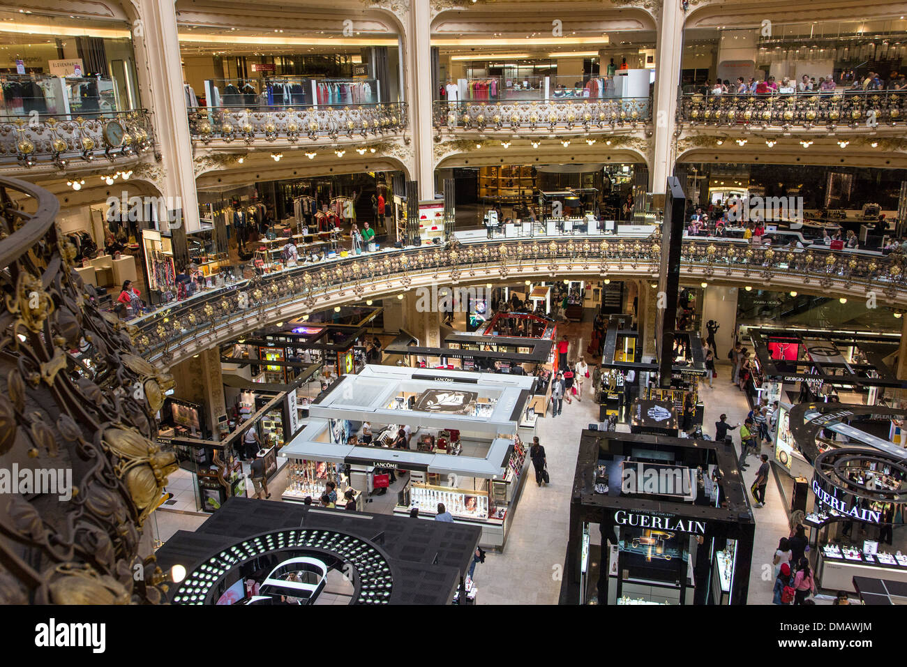 LUXURY GOODS AND DESIGNER PERFUMES BOUTIQUES AT GALERIES LAFAYETTE
