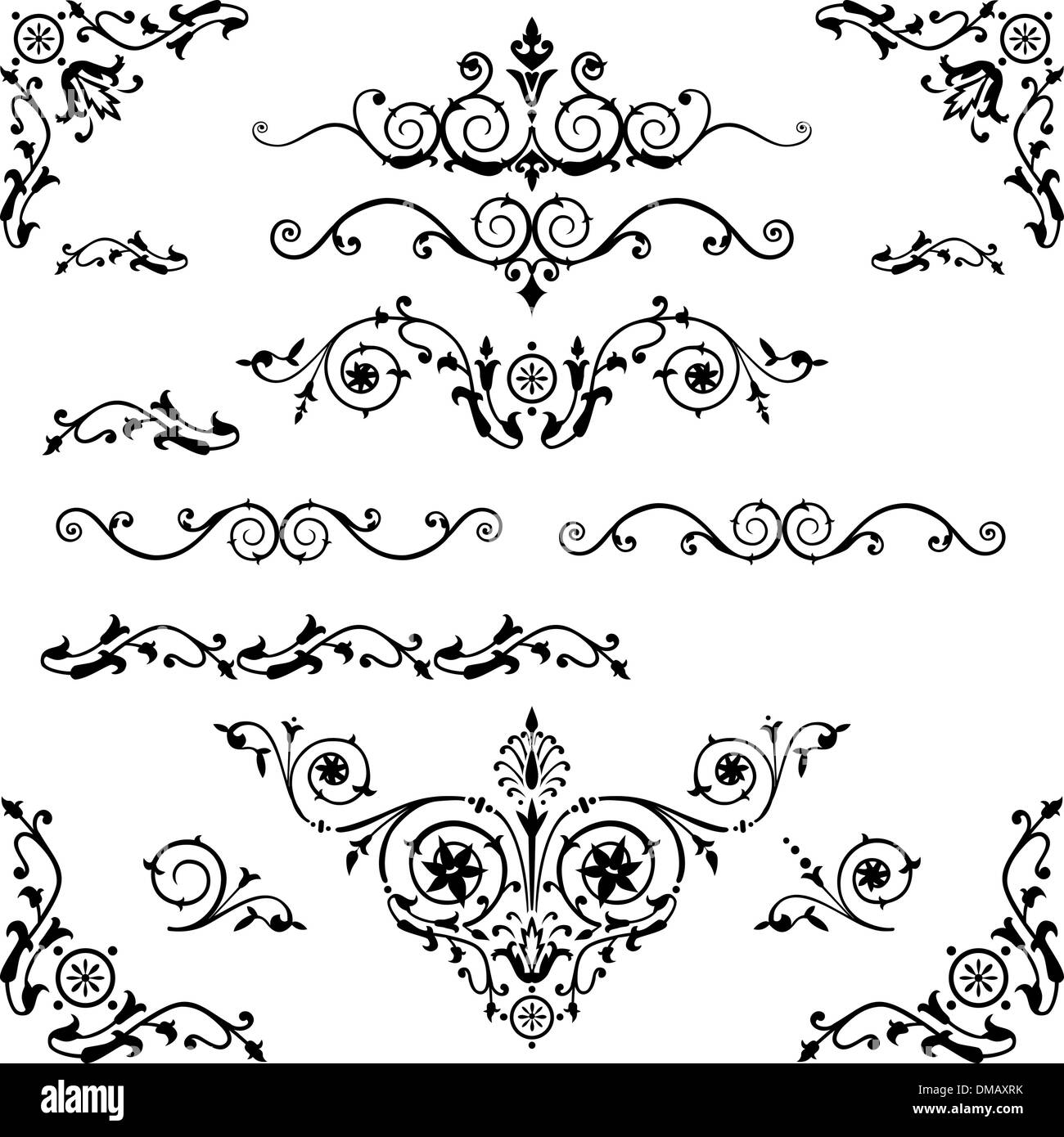 Vintage design elements Stock Vector