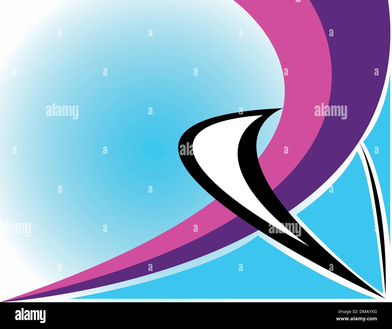 Abstract colourful background swirl waves hi-res stock photography and ...