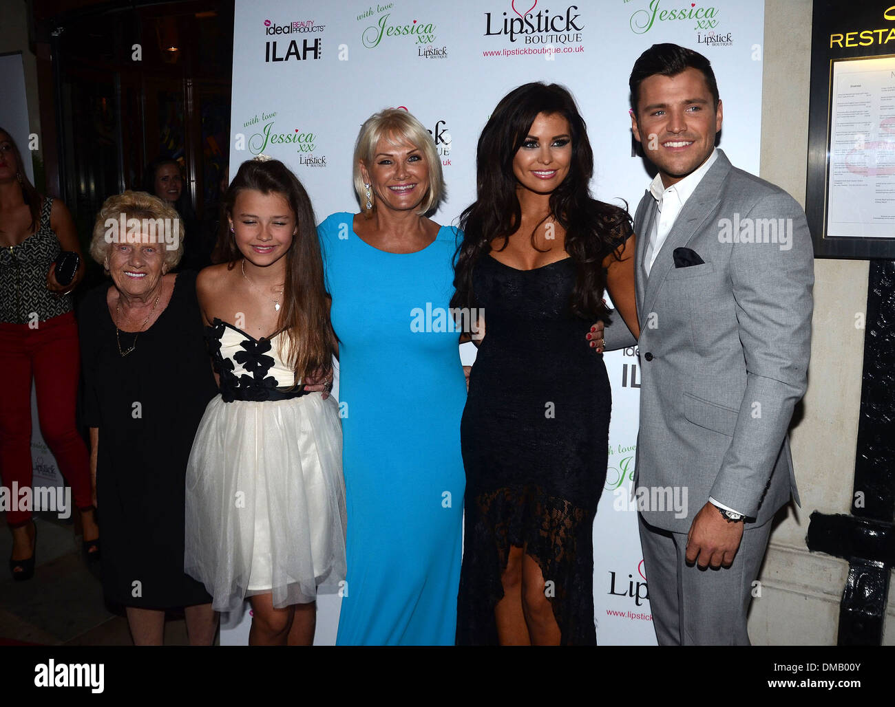 Nanny Pat Natalya Wright Carol Wright Jessica Wright and Mark Wright