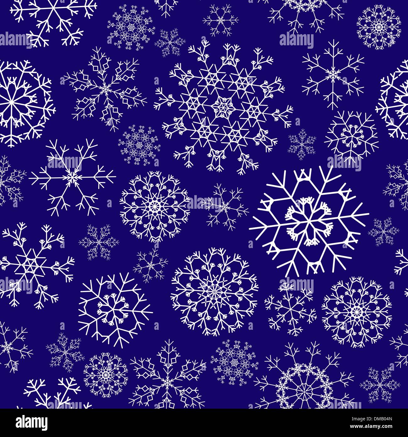 seamless snowflakes background Stock Vector Image & Art - Alamy