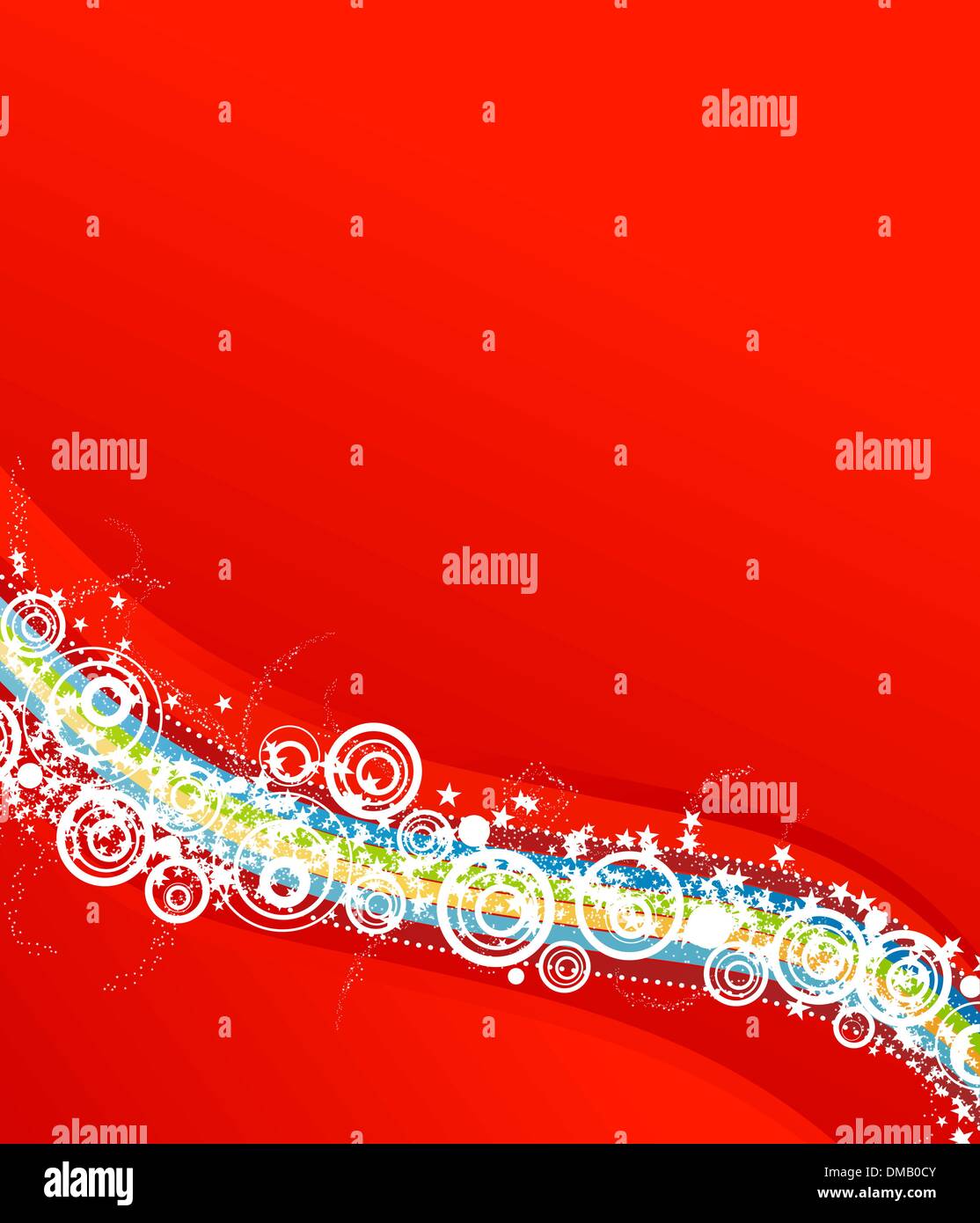 Celebration background with millions of stars Stock Vector