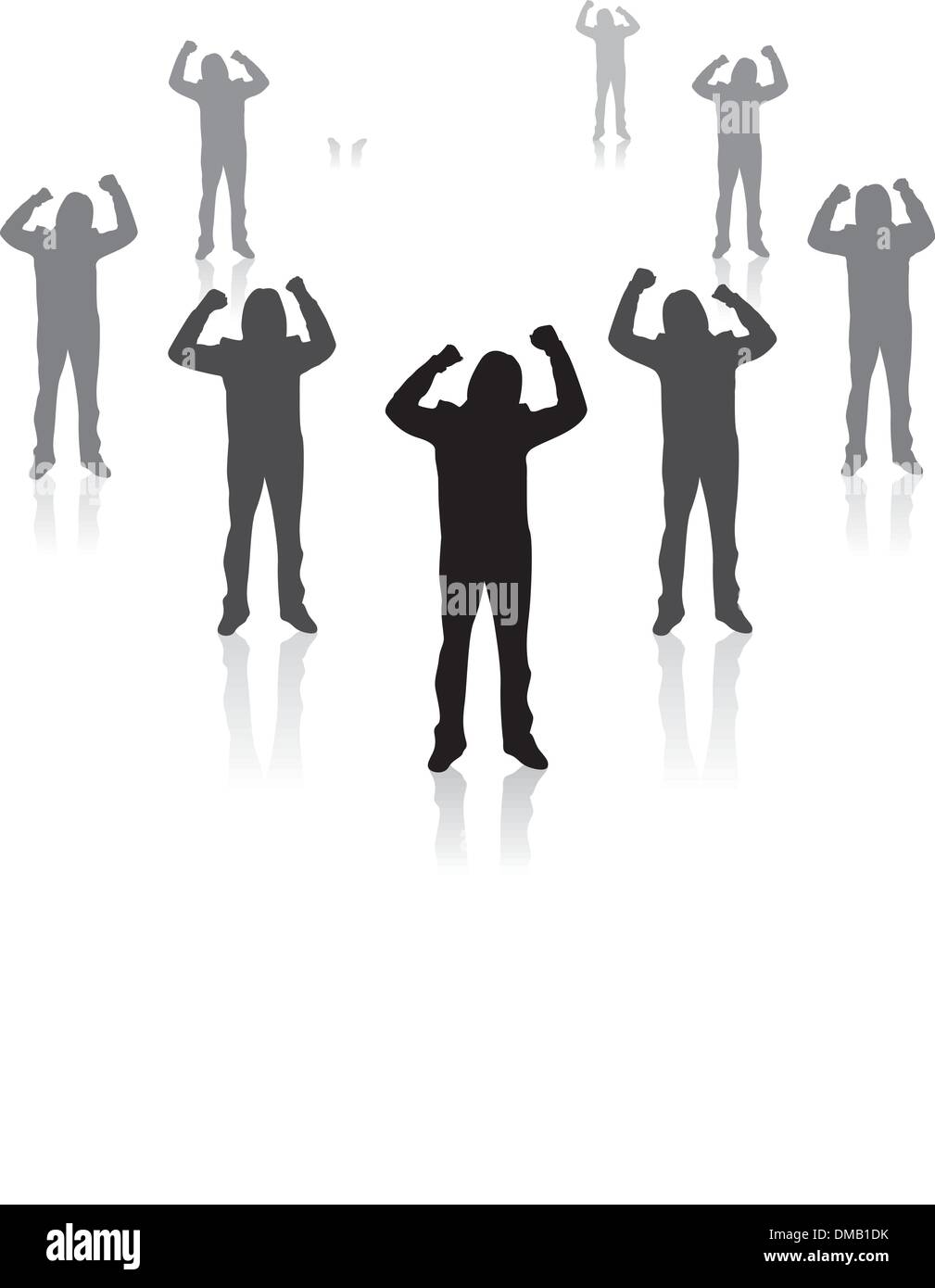 Power Posing Business Stock Vector Images - Alamy