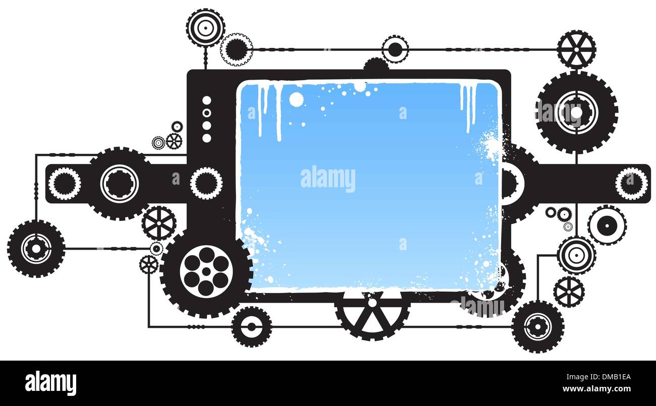 Modern cog clockwork design element Stock Vector Image & Art Alamy