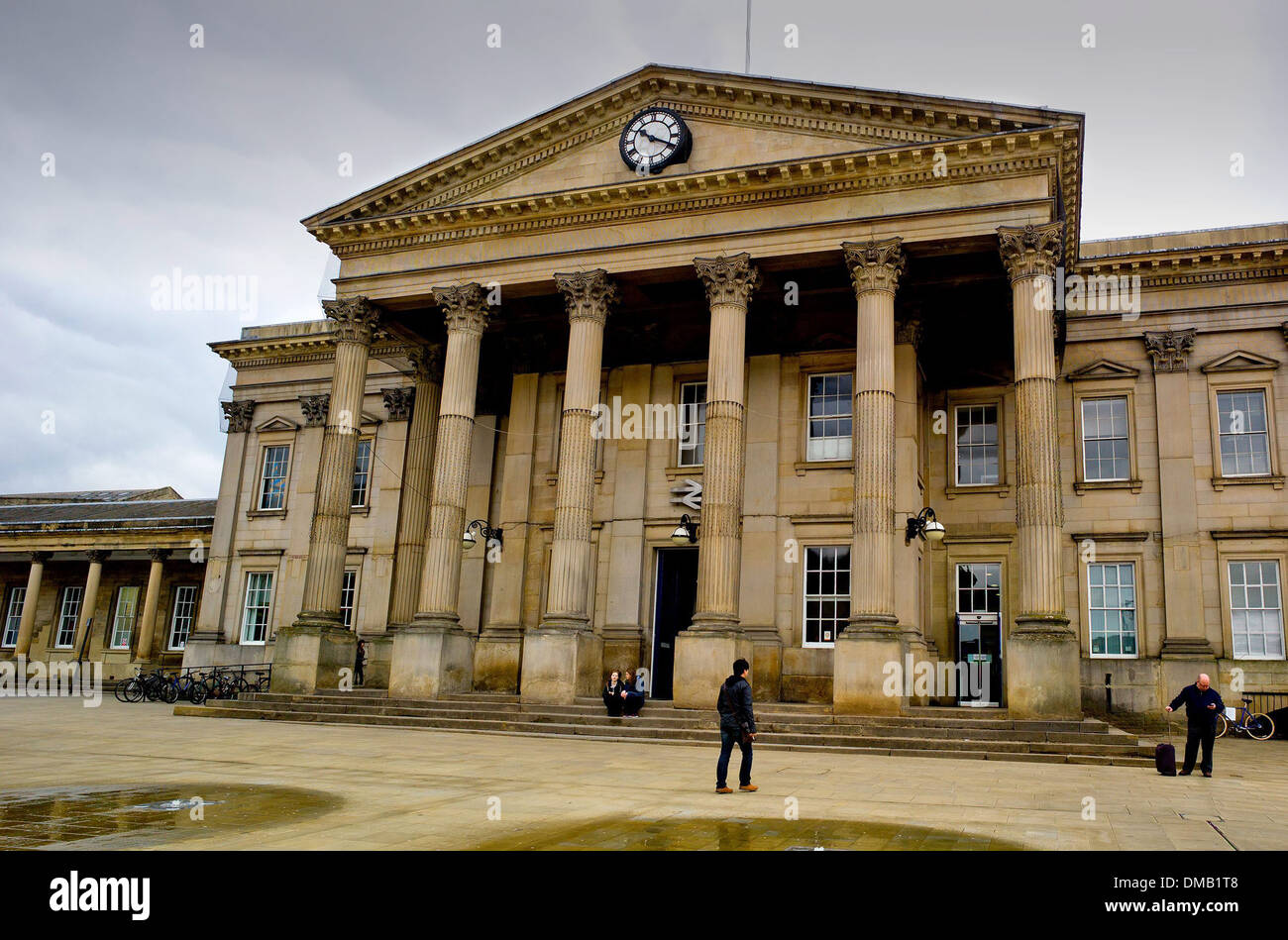 Huddersfield Railway Station, Huddersfield, West Yorkshire. Stock Photo