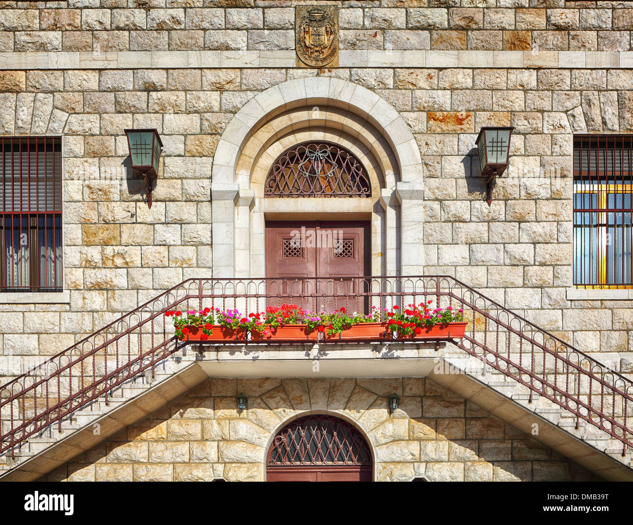 Architecture in Nazareth Stock Photo