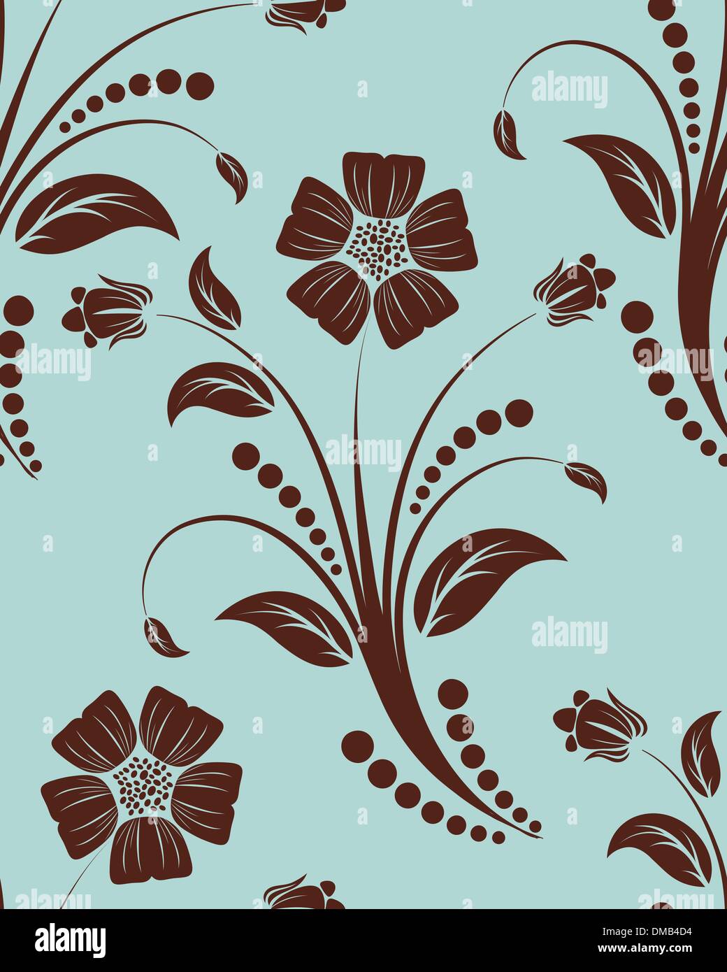seamless floral background Stock Vector Image & Art - Alamy