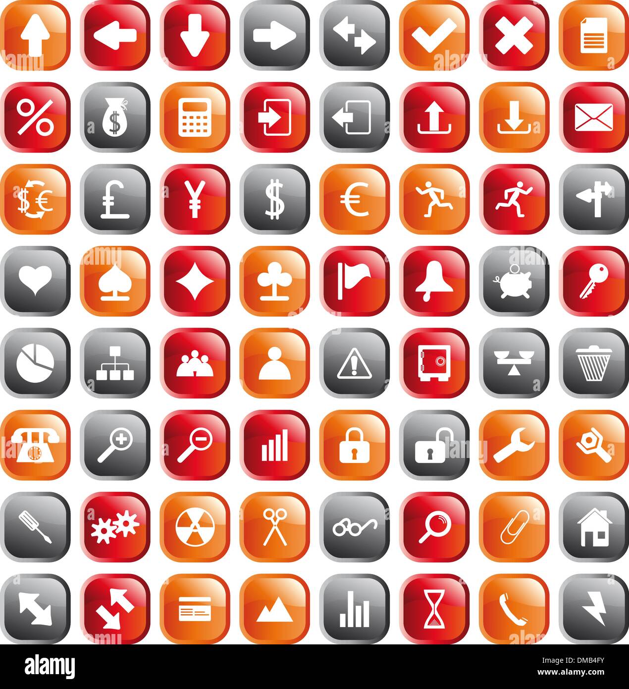 icons set Stock Vector