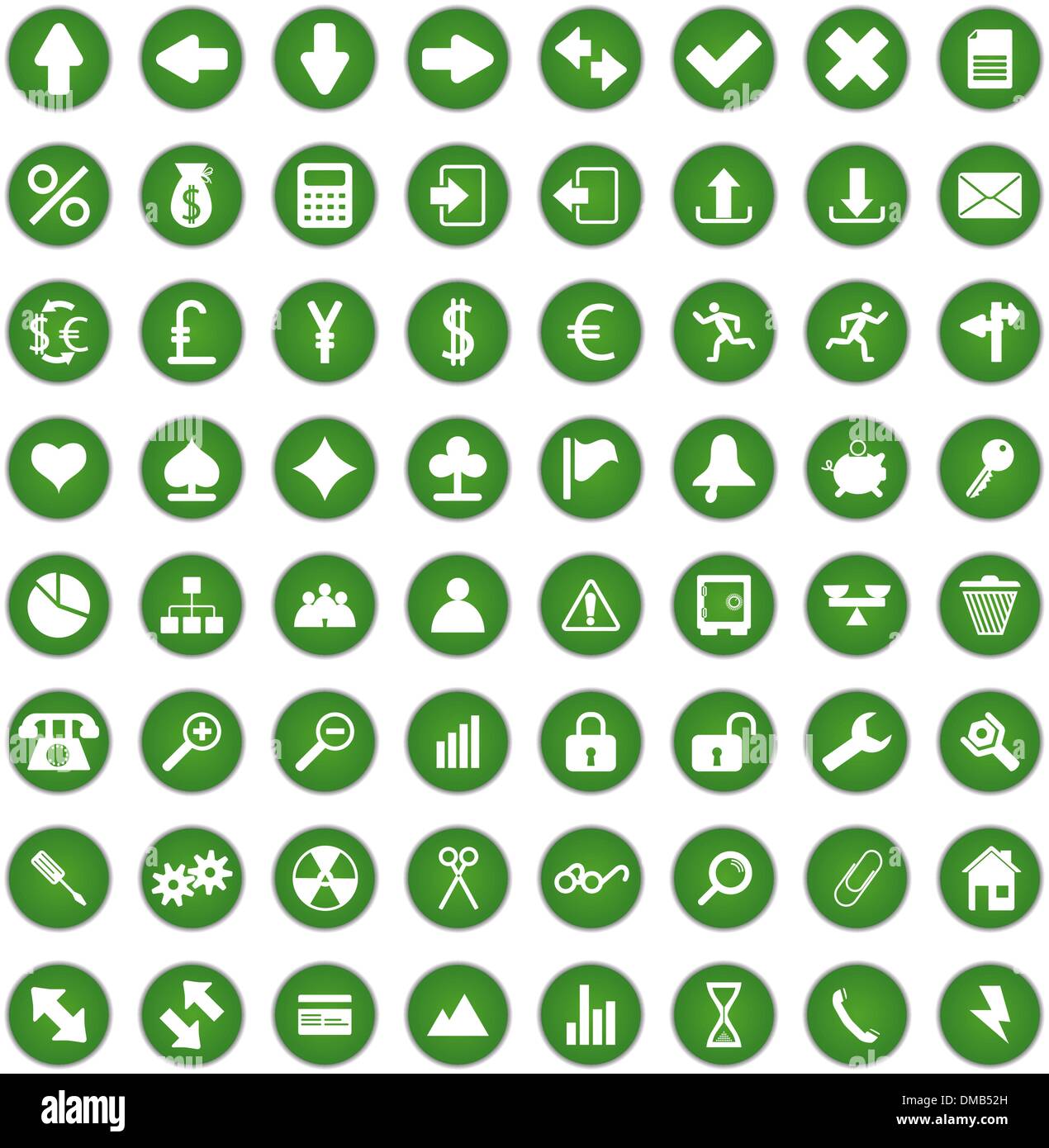 icons set Stock Vector