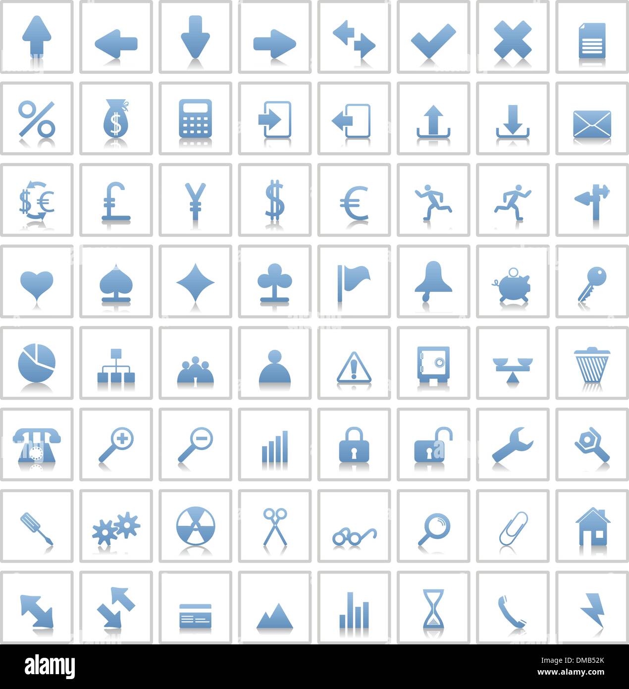 icons set Stock Vector