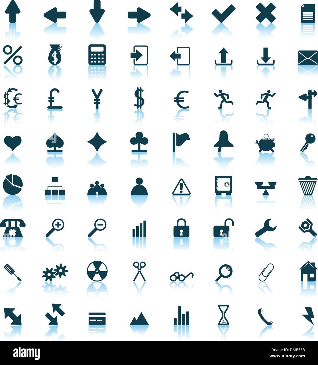icons set Stock Vector