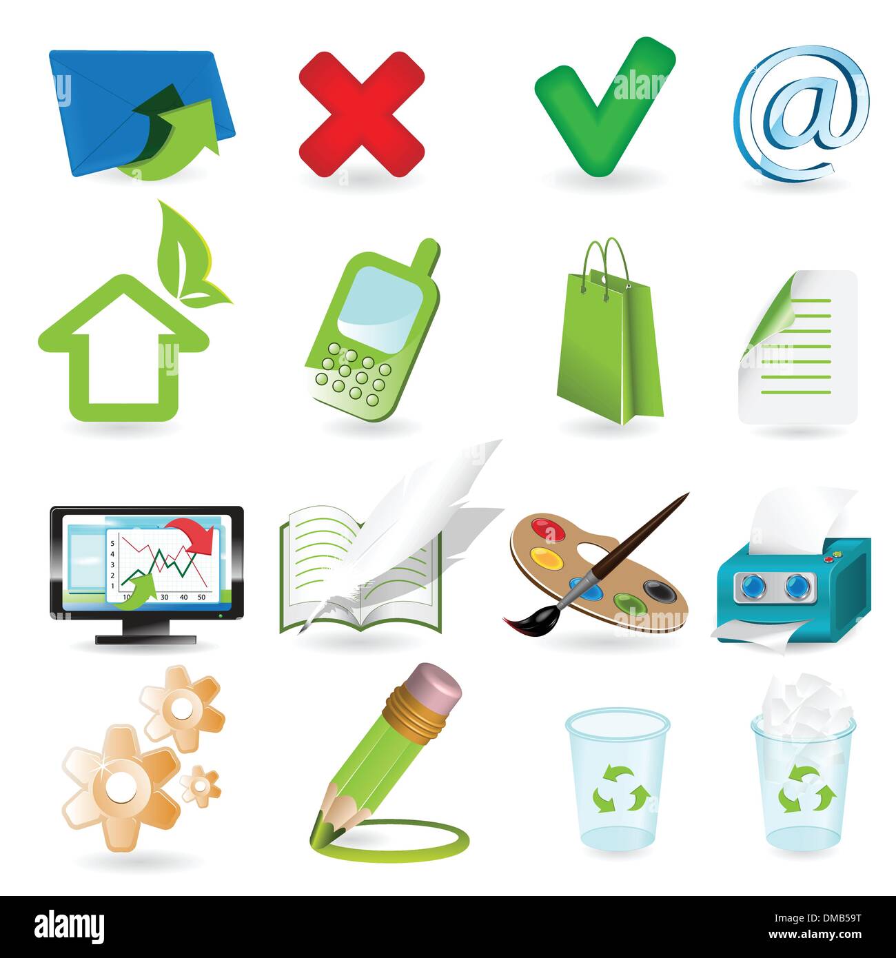 icons Stock Vector