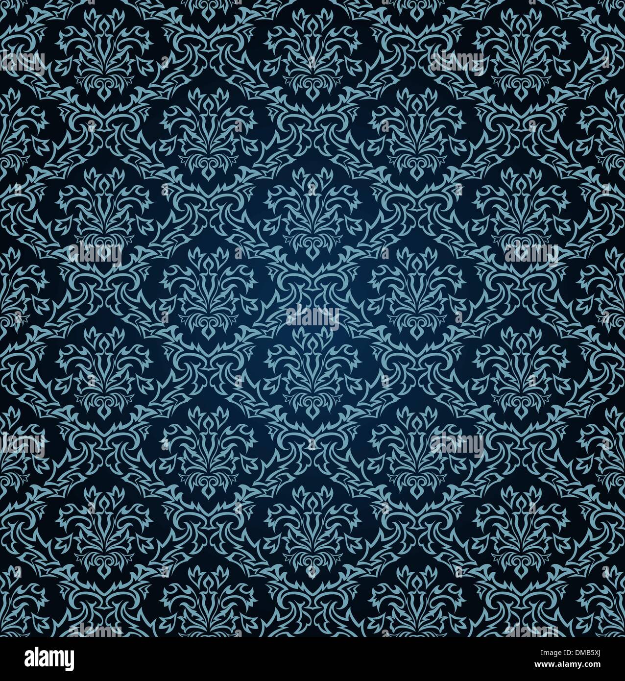 seamless damask pattern Stock Vector Image & Art - Alamy