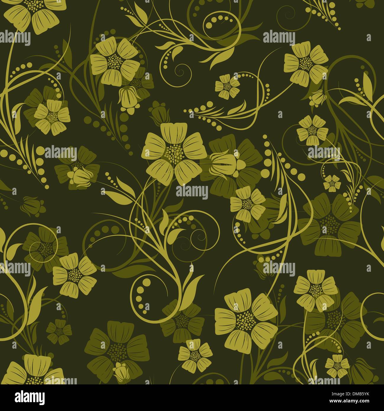 seamless floral background Stock Vector Image & Art - Alamy