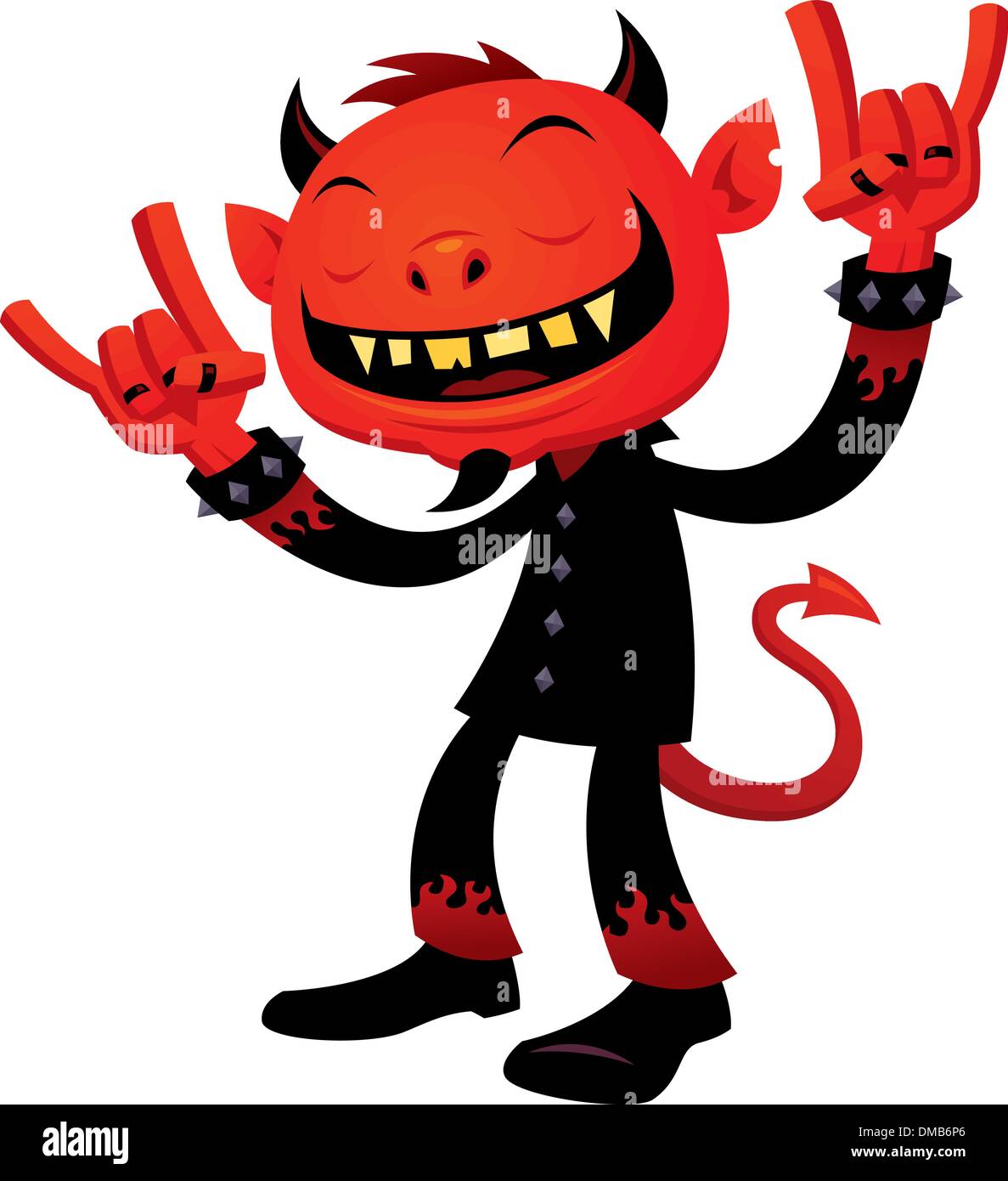Grinning devil hi-res stock photography and images - Alamy
