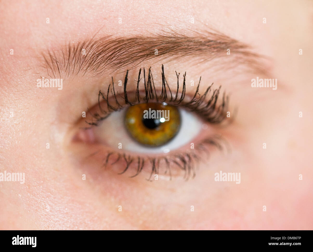 Eye with heavy mascara hi-res stock photography and images - Alamy