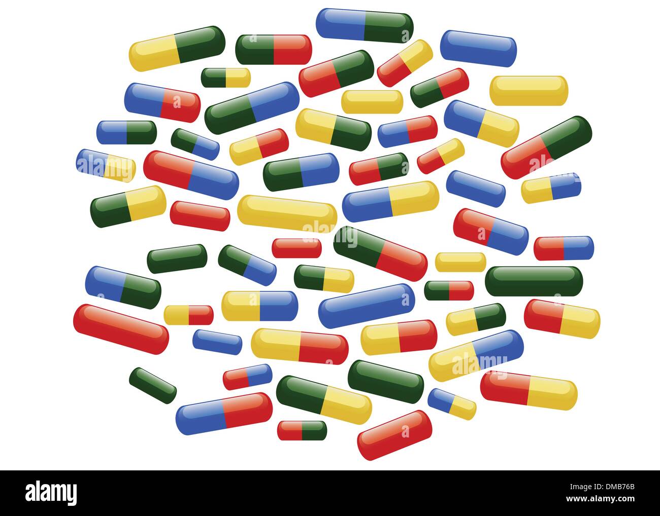 Medical pills Stock Vector