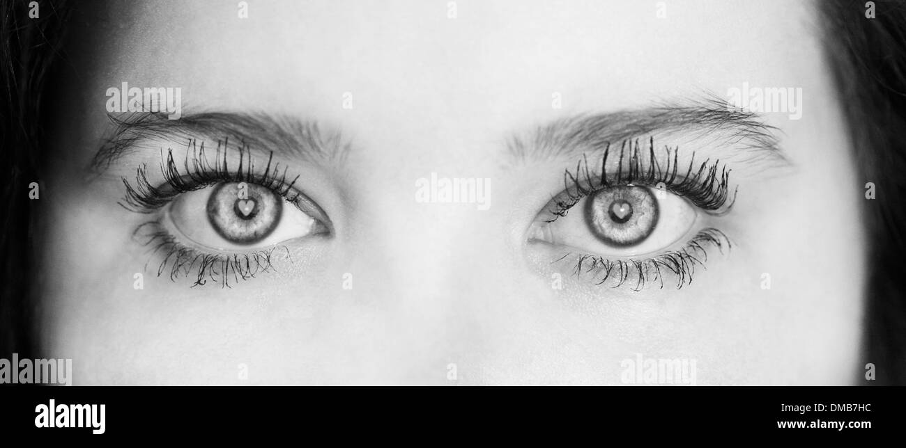 Human eye Black and White Stock Photos & Images Alamy