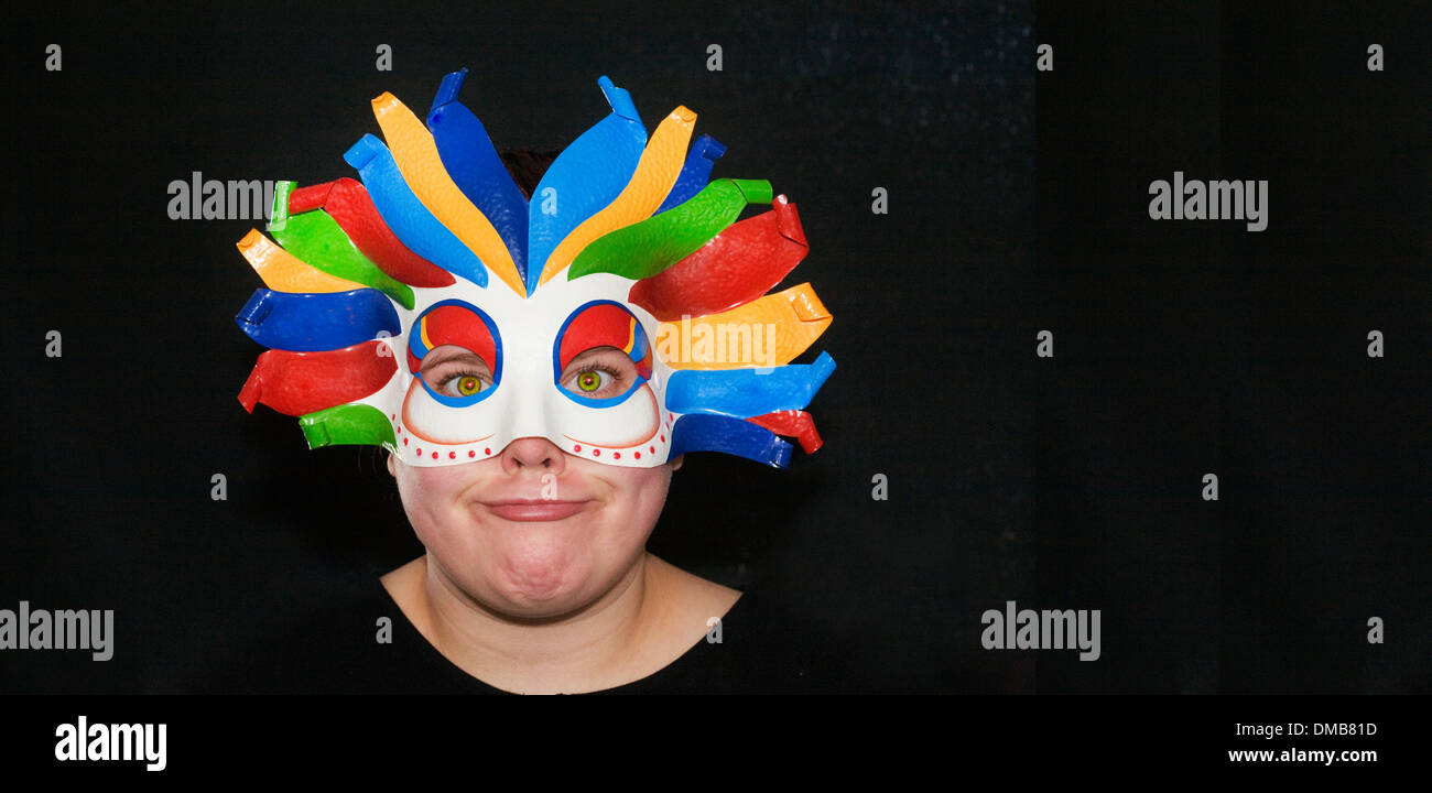 Funny face mask hi-res stock photography and images - Alamy