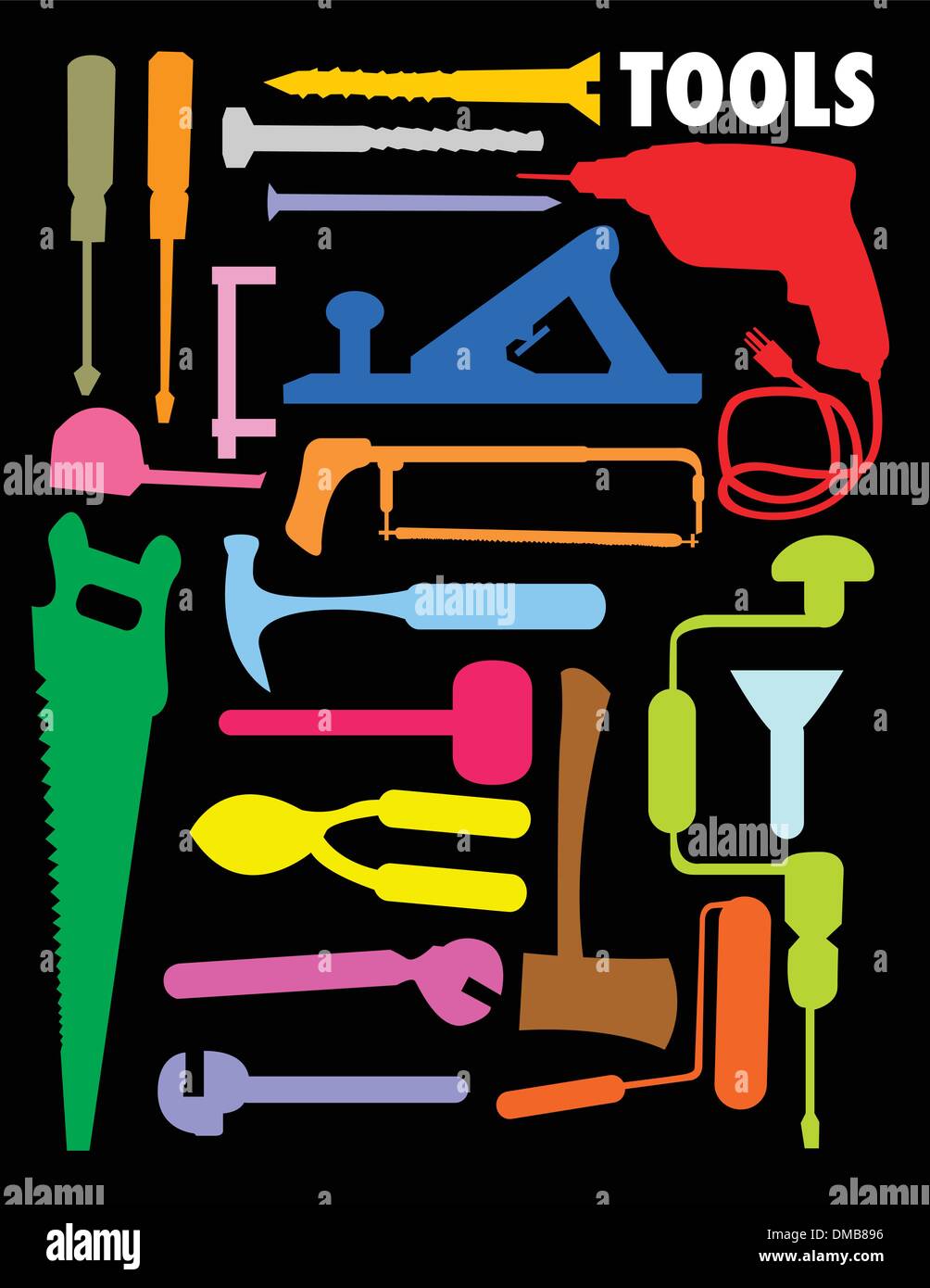Mechanic tools vector vectors hires stock photography and images Alamy