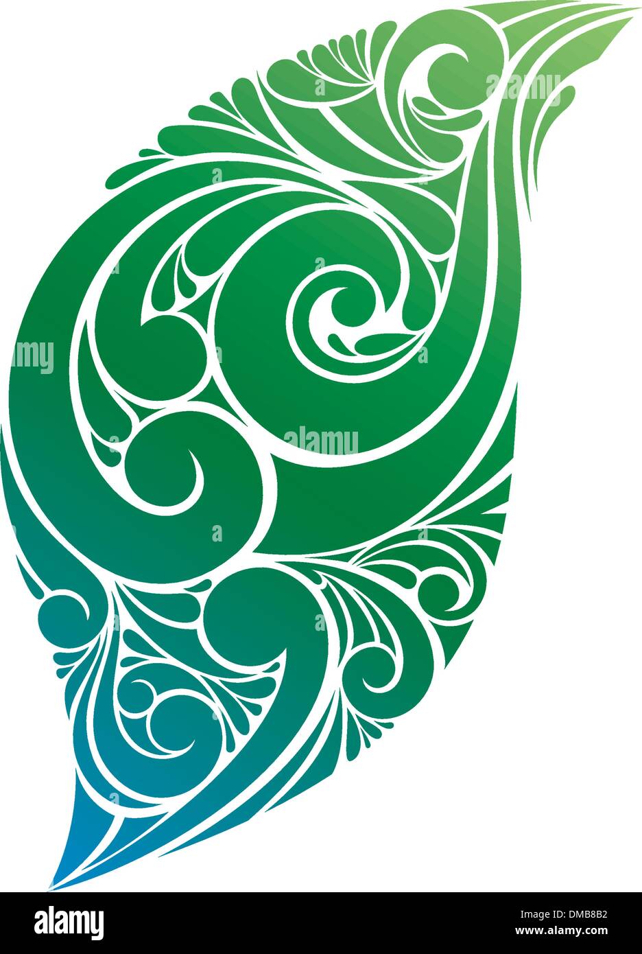 vector green leaves Stock Vector Image & Art - Alamy