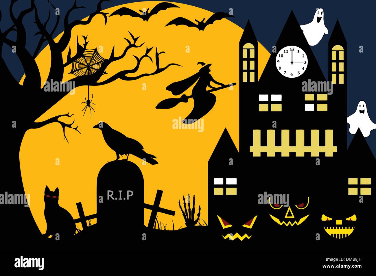 Halloween Illustration Stock Vector