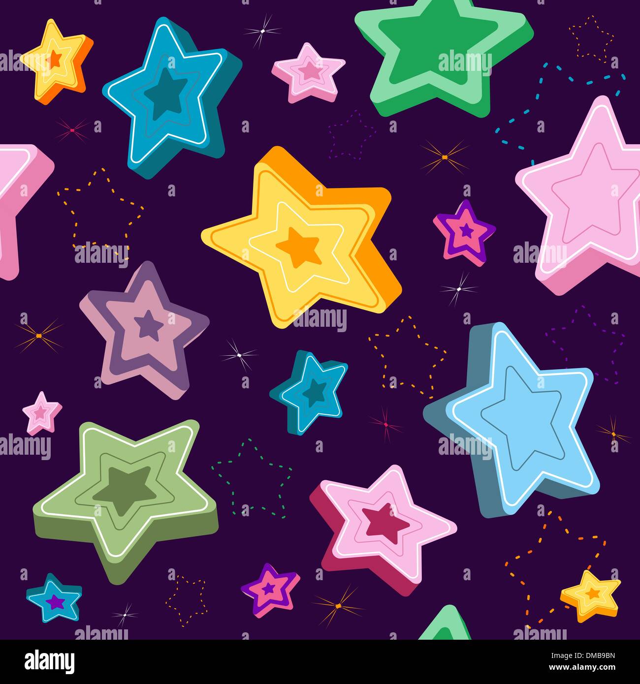 Seamless violet pattern Stock Vector
